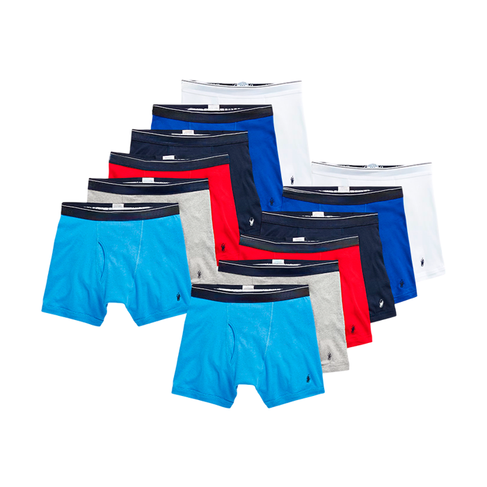 Cotton Wicking Boxer Brief 12-Pack