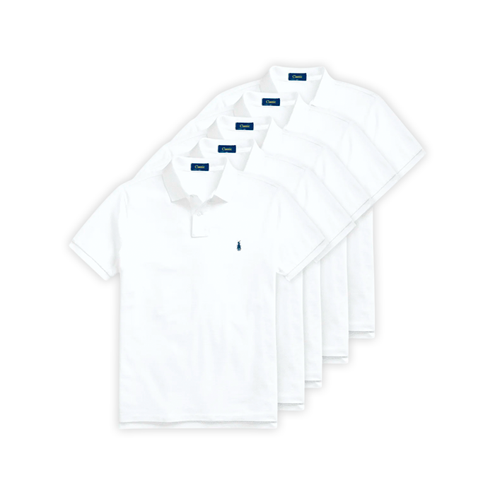 5-Pack The Iconic Mesh Polo Shirt